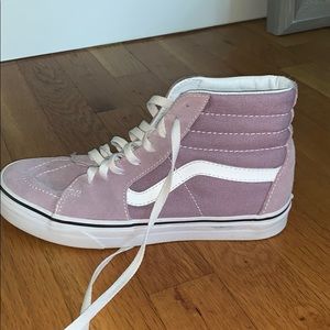 purple suede vans